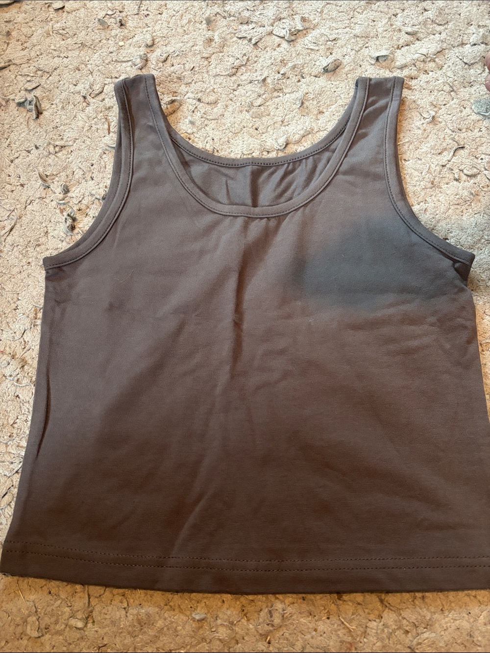 Grey tank top from Amazon